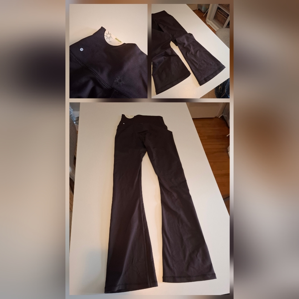 Aerie Black Flare Leggings